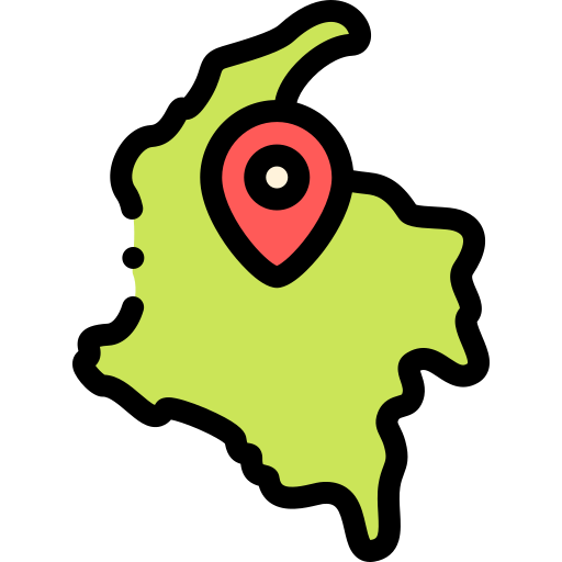 Ubicación Colombia