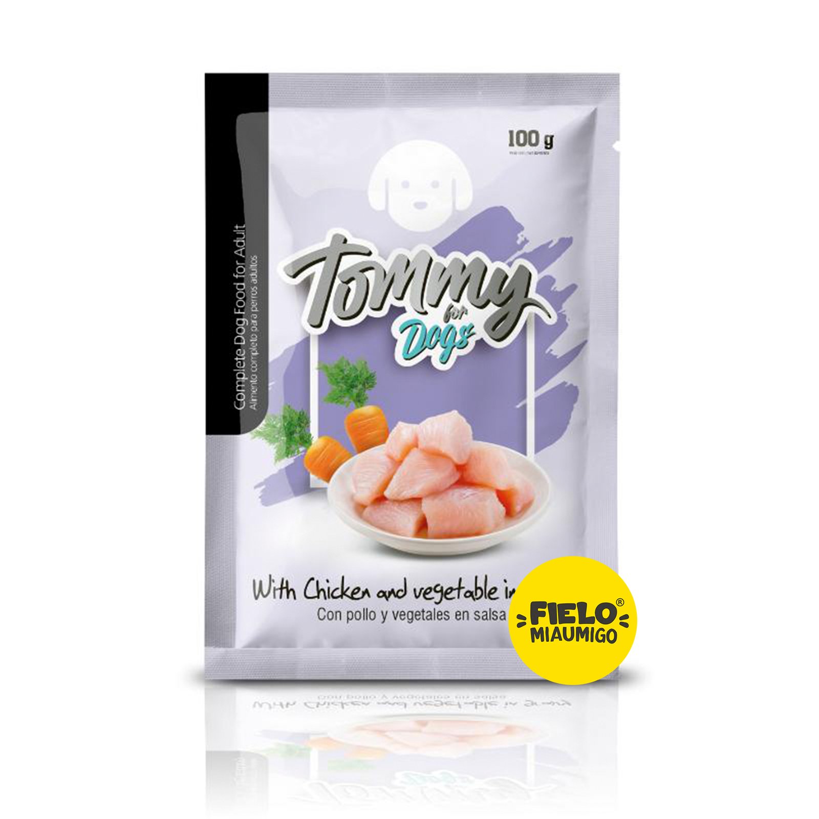 Pouch-Tommy-Perro-Adulto-Trozos-de-Pollo-con-Verduras-en-Salsa-x-100-g