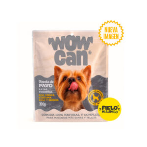 Alimento Cocinado WOW Can Dieta Pavo Razas Pequeñas 300GR