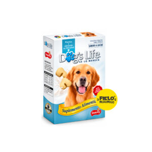 Galletas Dogs Life Sabor a Leche 150 g