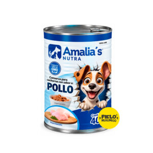 Amalia’s Nutra Conserva para Cachorros Sabor a Pollo 400 g