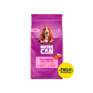NutreCan Premium Senior con Salmón y Queso Madurado 25 kg