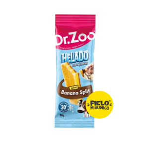 Dr. Zoo Helado para Perros Sabor Banana Split 50 g
